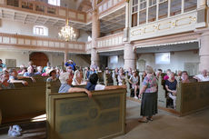 Sankt Crescentius on Tour in Ostheim und auf dem Kreuzberg (Foto: Karl-Franz Thiede)